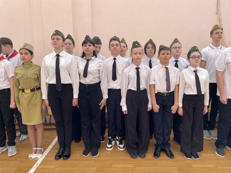 80 ДОБРЫХ ДЕЛ К ПОБЕДЕ! «Смотр строя и песни».